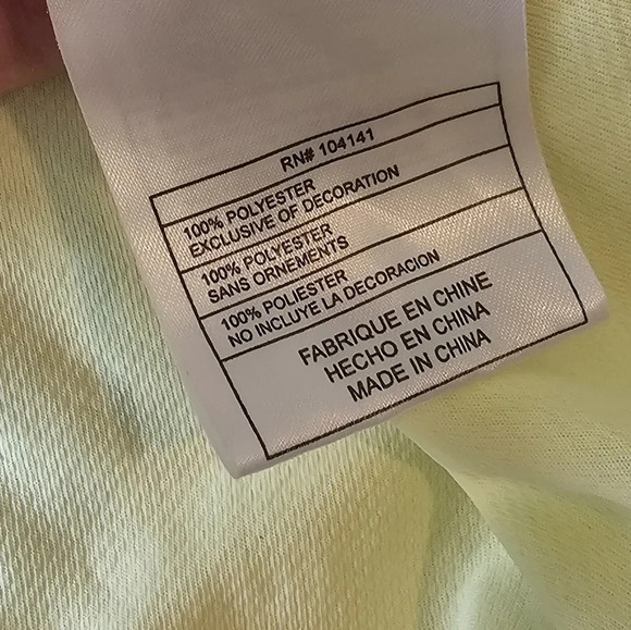 Nike Women's •Size Large• ACG Fit Dry Embossed Base Layer Long Sleeve Top Neon - Picture 7 of 8